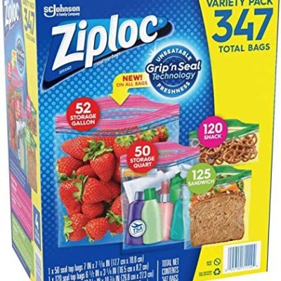 Ziploc Variety Pack 347 Bags