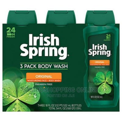 IRISH SPRING ORIGINAL 3 PACK BODY WASH 532ML