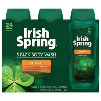 IRISH SPRING ORIGINAL 3 PACK BODY WASH 532ML