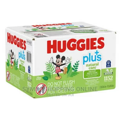 Huggies Natural Care Baby Wipes Plus, Unscented, 1152 Wipes