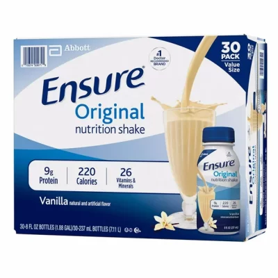 ENSURE NUTRITION SHAKE 237ml 30 PACK