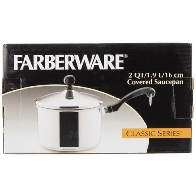 FARBERWARE COVERED SAUCEPAN 2QT/1.9