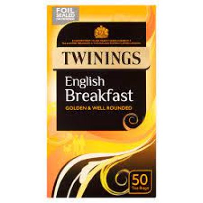 TWININGS ENGLISH BREAKFAST 50 BAGS