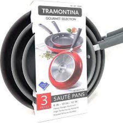 TRAMONTINA GOURMET SELECTION N0N-STICK SAUTE PANS