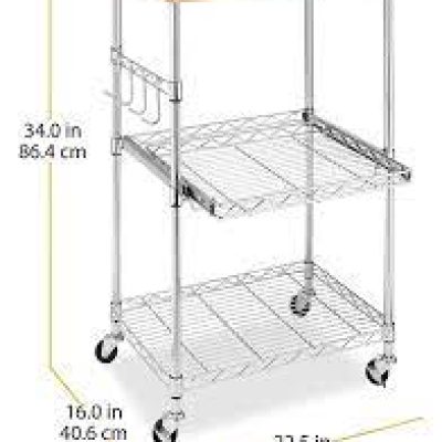 Whitmor Microwave Cart