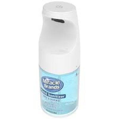 MIRACLE BRANDS TOUCHLESS DISPENSER HAND SANITIZER