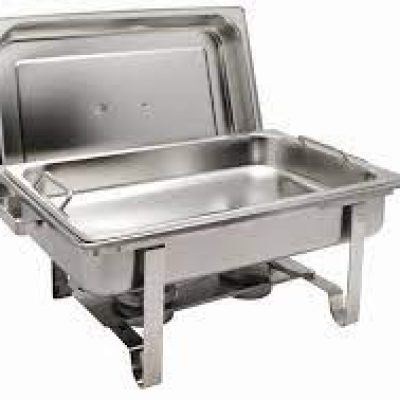 WINCO STAINLESS STEEL 8QT CHAFER