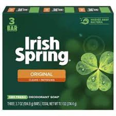 IRISH SPRING ORIGINAL 3 BAR SOAP