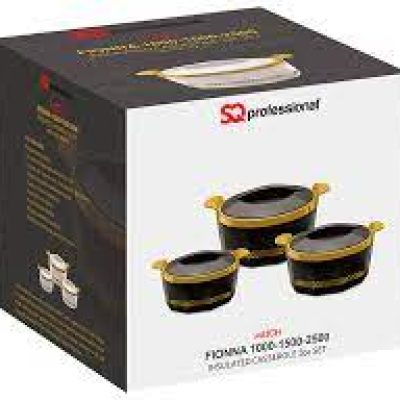 SQ MILTON FIONNA 1000-1500-2500 HOT POT SET ( 3 PIECES)