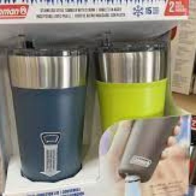 Coleman Stainless steel Tumblers With straw 2 pack