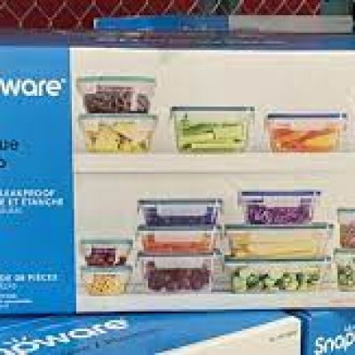 Snapware Plastic Food Container, 38- piece set