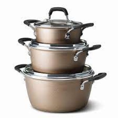 Tramontina Stackable Saucepans, 6- piece set