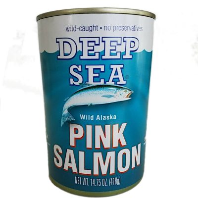 Deep Sea Wild Alaska Pink Salmon 14.75 Oz.