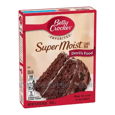 Betty Crocker’s Devil’s Food Cake Mix