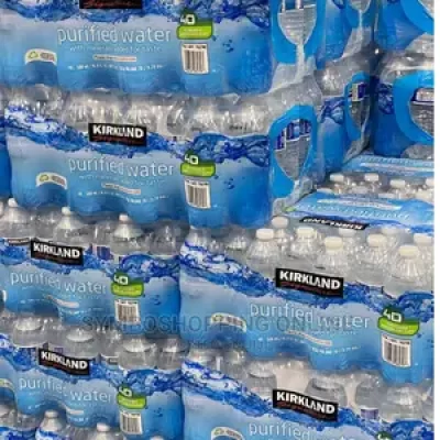 Kirkland Signature Purified Water Bottles, 40pack(40 X 0.5L)