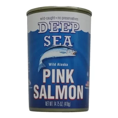 Deep Sea Wild Alaska Pink Salmon 14.75 Oz